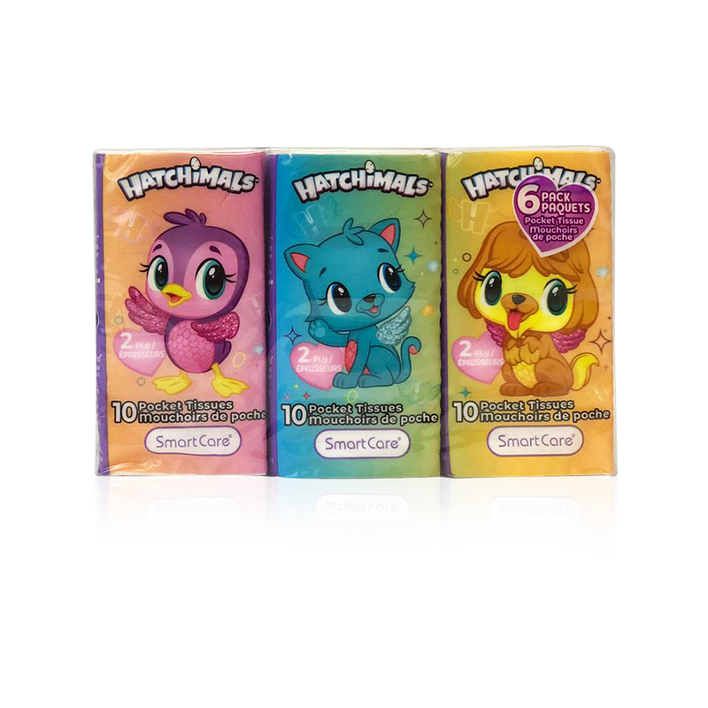 Hatchimals Pocket Tissue 6 pack