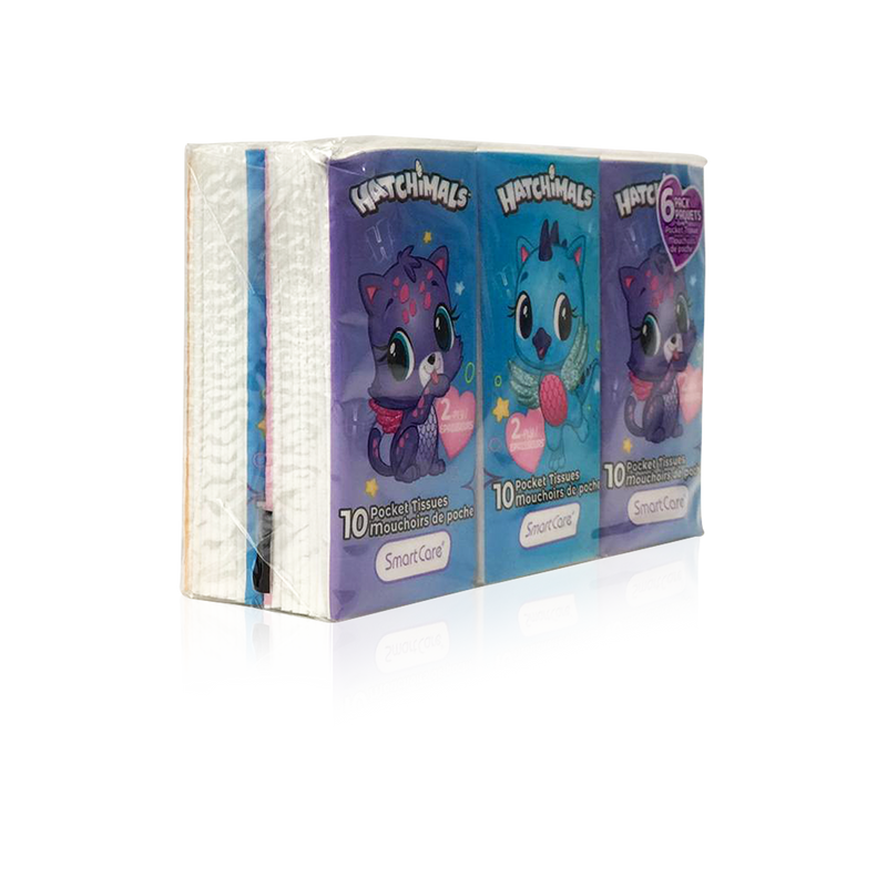 Hatchimals Pocket Tissue 6 pack