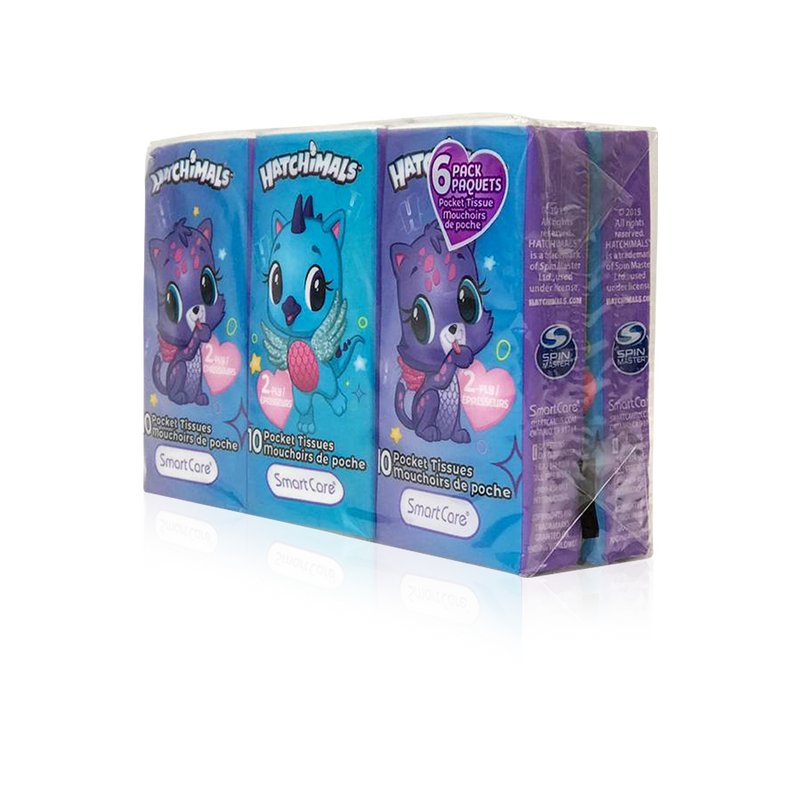 Hatchimals Pocket Tissue 6 pack