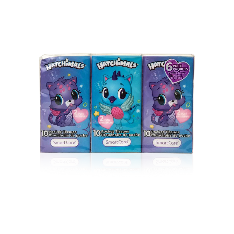 Hatchimals Pocket Tissue 6 pack