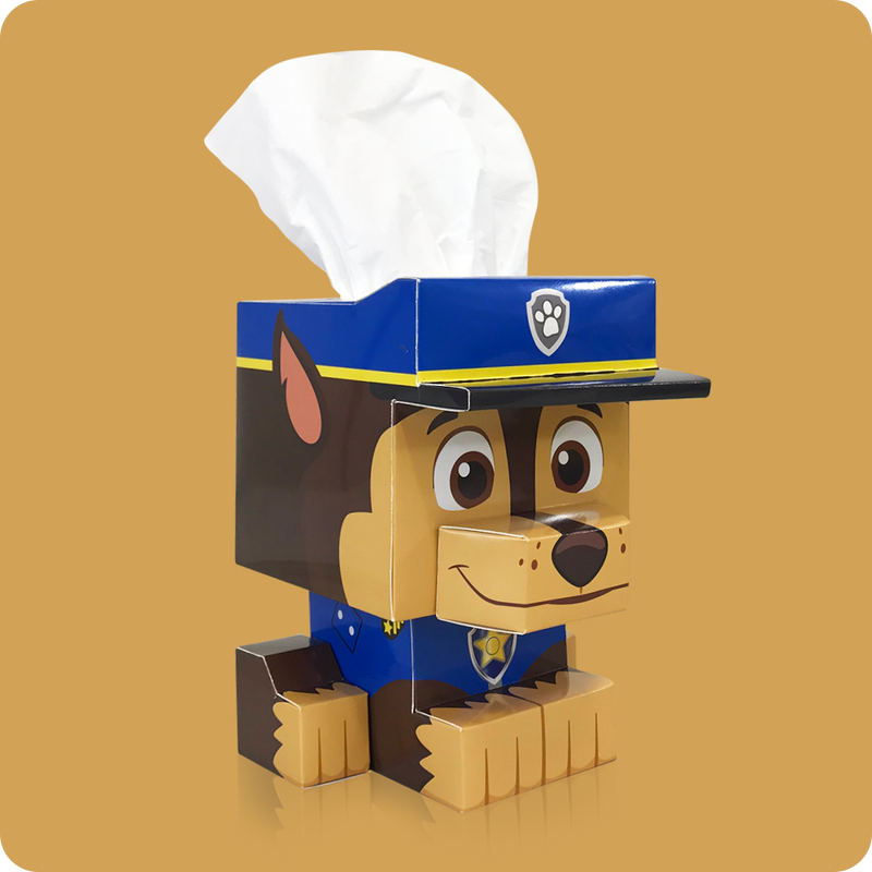 Paw Patrol Cube Tissue Box - Smart Care