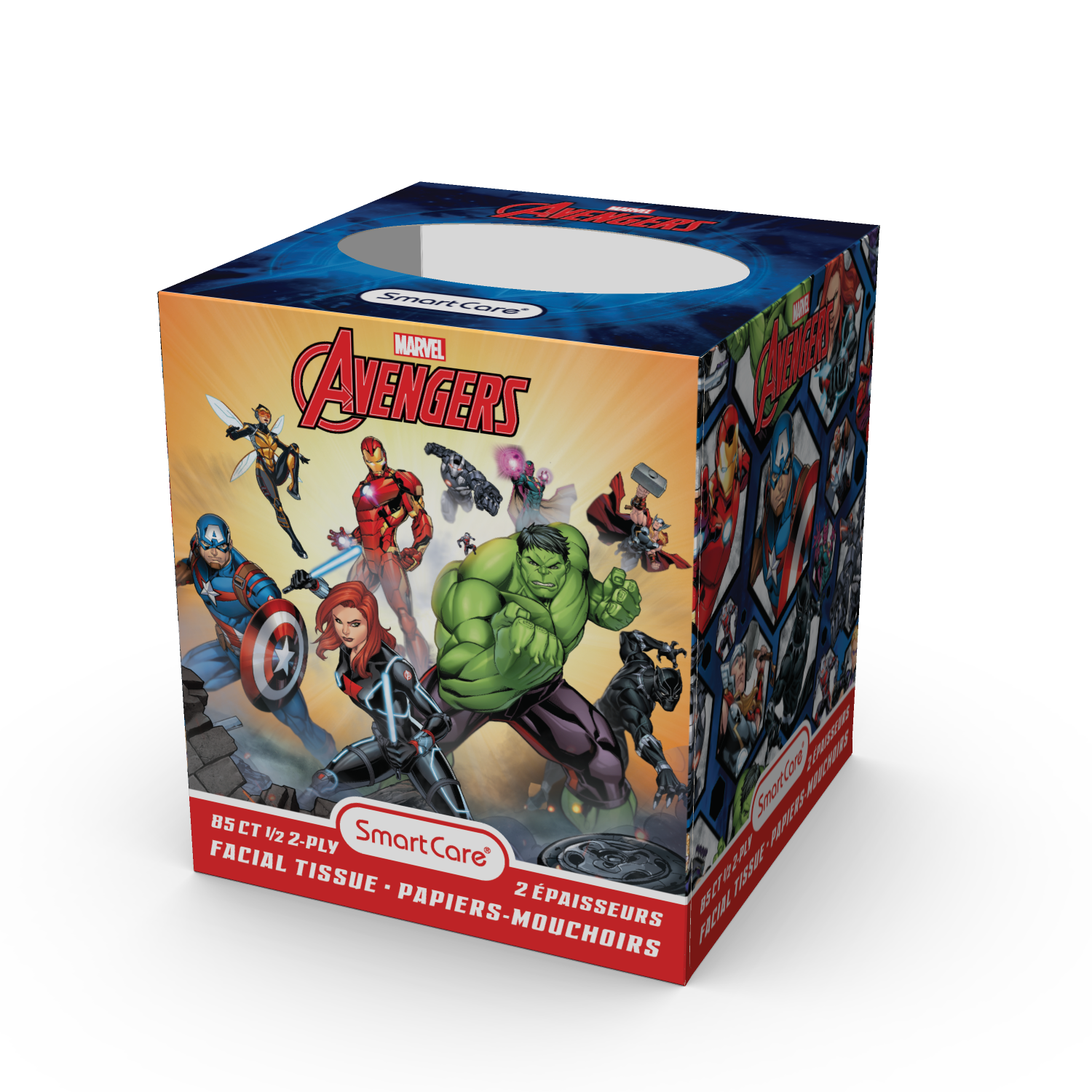 MARVEL™ Avengers Tissue Box - 85 Count 2 Ply