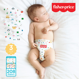 Fisher-Price Diapers - Size 3 (Count 76, 208)