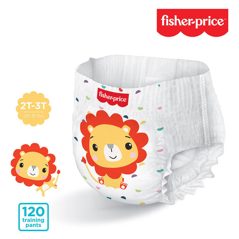 Fisher-Price Training Pants | 2T3T Boy - 120 Counts