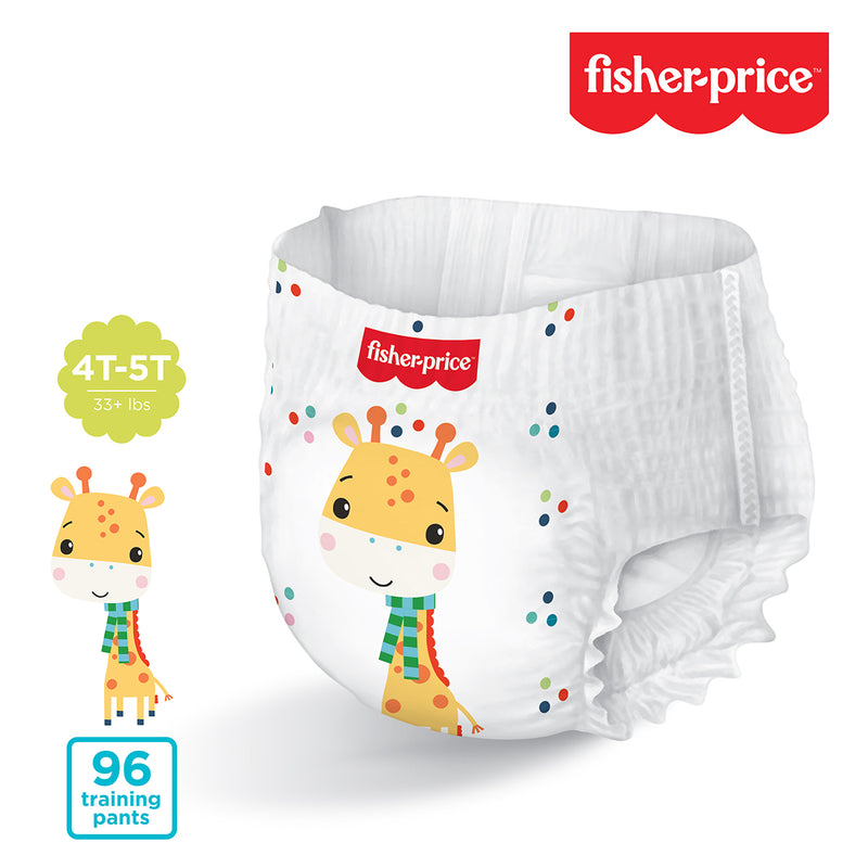 Fisher-Price Training Pants | 4T5T Girls - 96 Counts