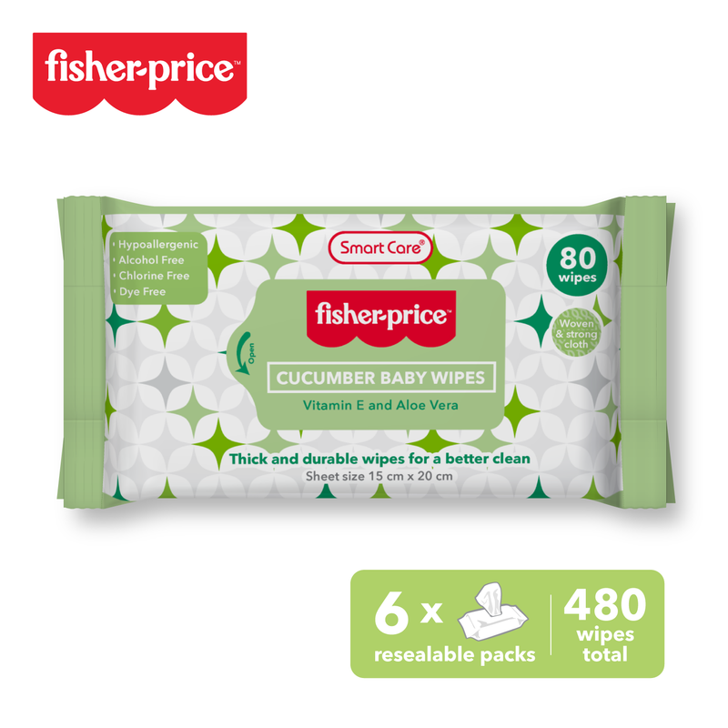 Fisher-Price Baby Cucumber Wipes -  (480, 800 Counts)