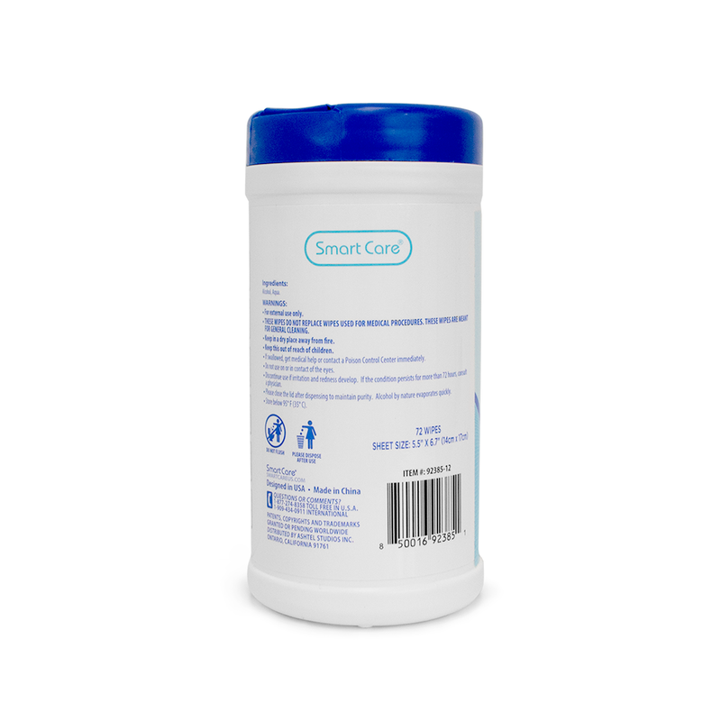 Multi-Purpose Alcohol Wipes (72ct)
