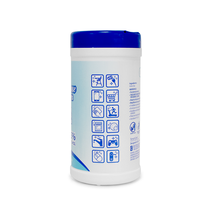 Multi-Purpose Alcohol Wipes (72ct)