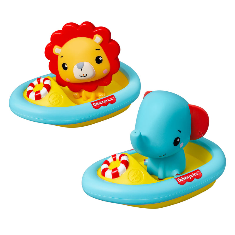 Fisher-Price 2-Piece Toy Boat Bath Set