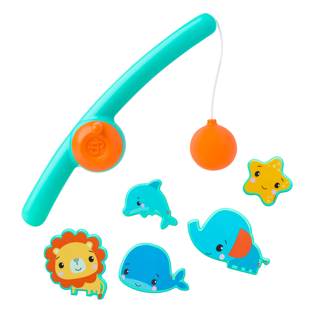 Smart Care Fisher-Price Magnetic Fishing Rod Bath Set for Babies