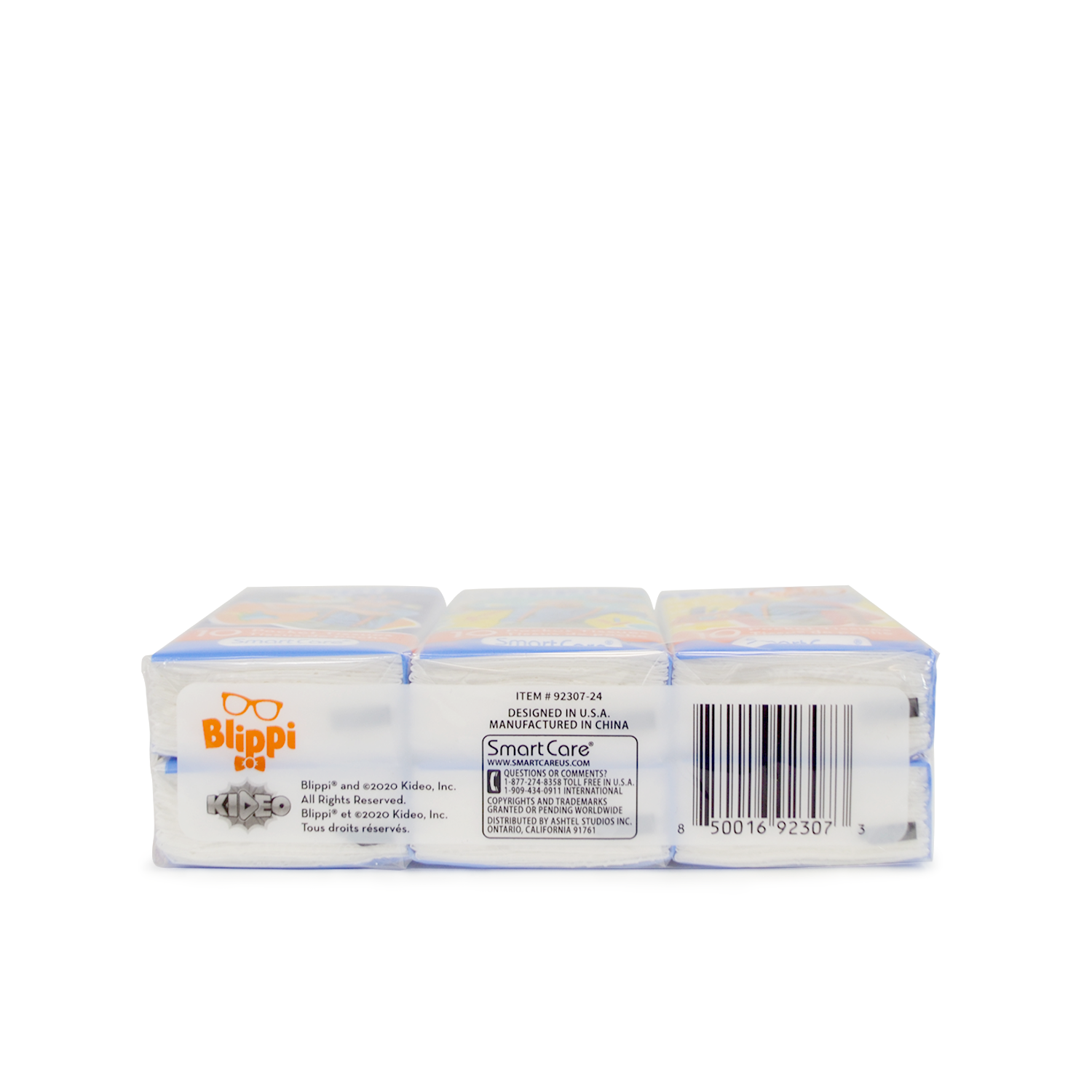 Blippi Pocket Tissue 6 pack