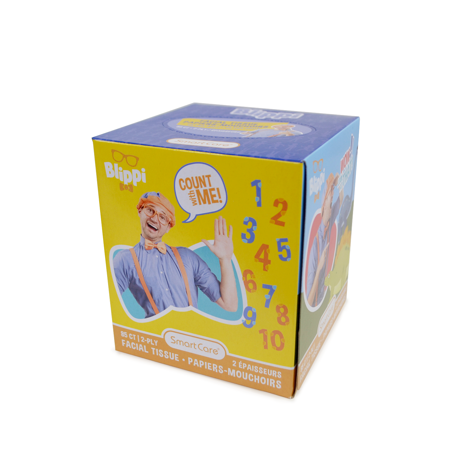 Blippi Tissue Box - 85 Count 2 Ply