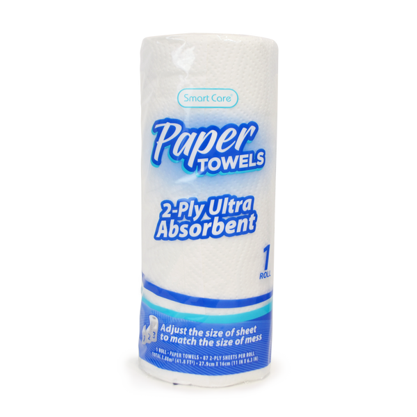 Smart Care Paper Towels - 1 Roll (87 Sheets)