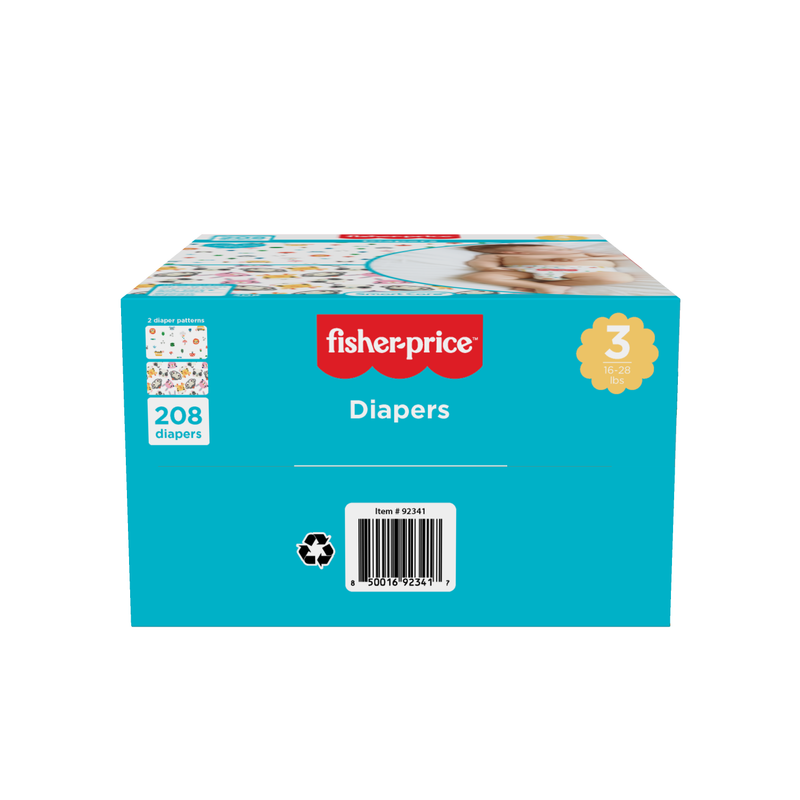 Fisher-Price Diapers - Size 3 (Count 76, 208)