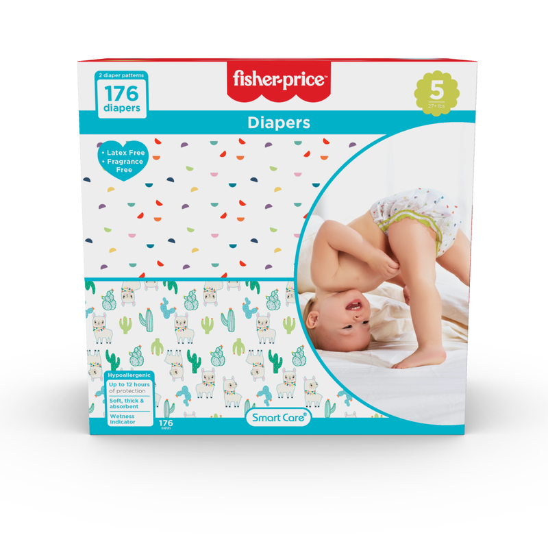 Fisher-Price Diapers - Size 5 (Count 64, 176)