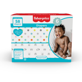 Fisher-Price Diapers - Size 6 (Count 58, 144)