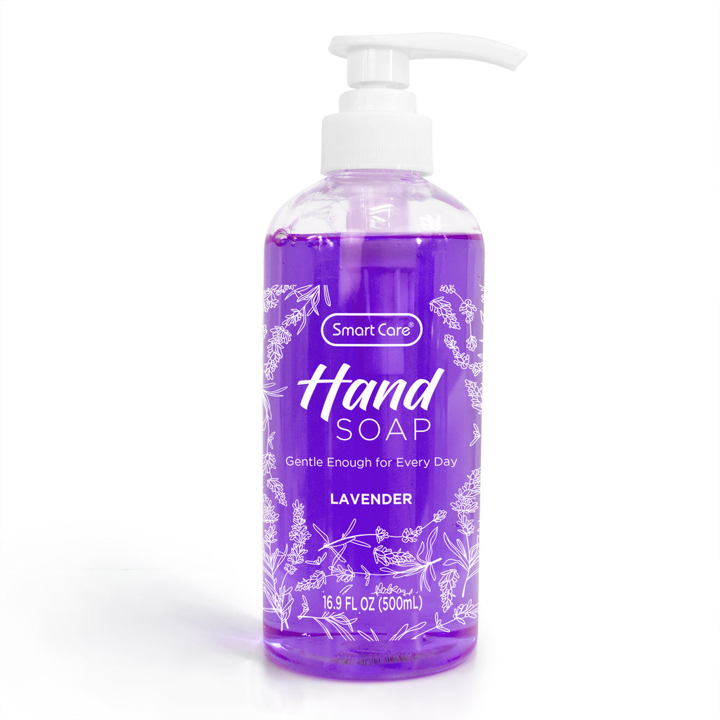 Liquid Hand Soap (Lavender) 16 Fl Oz. Smart Care