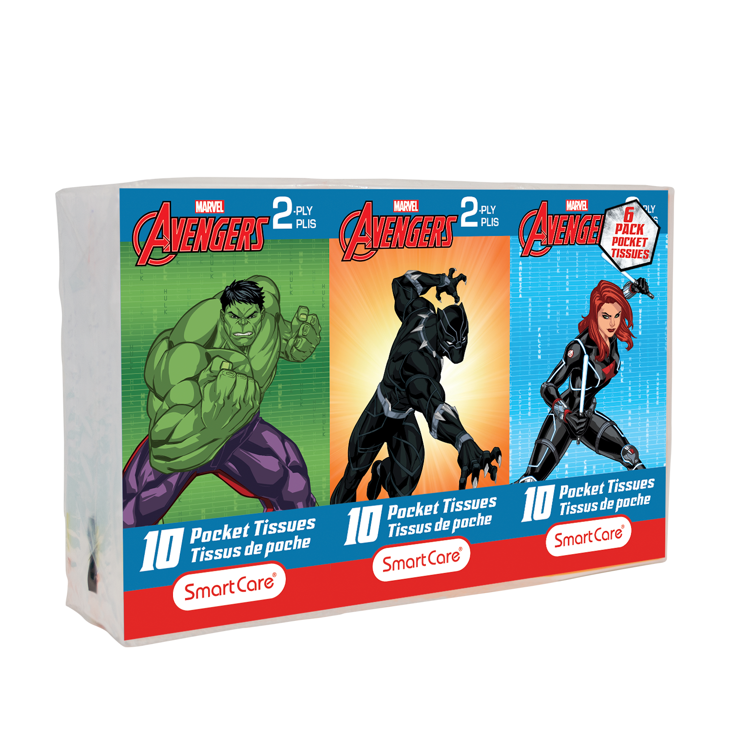 MARVEL™ Avengers Pocket Tissue (6 Pack)