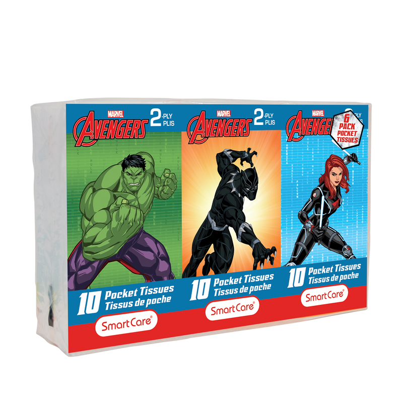 MARVEL™ Avengers Pocket Tissue (6 Pack)