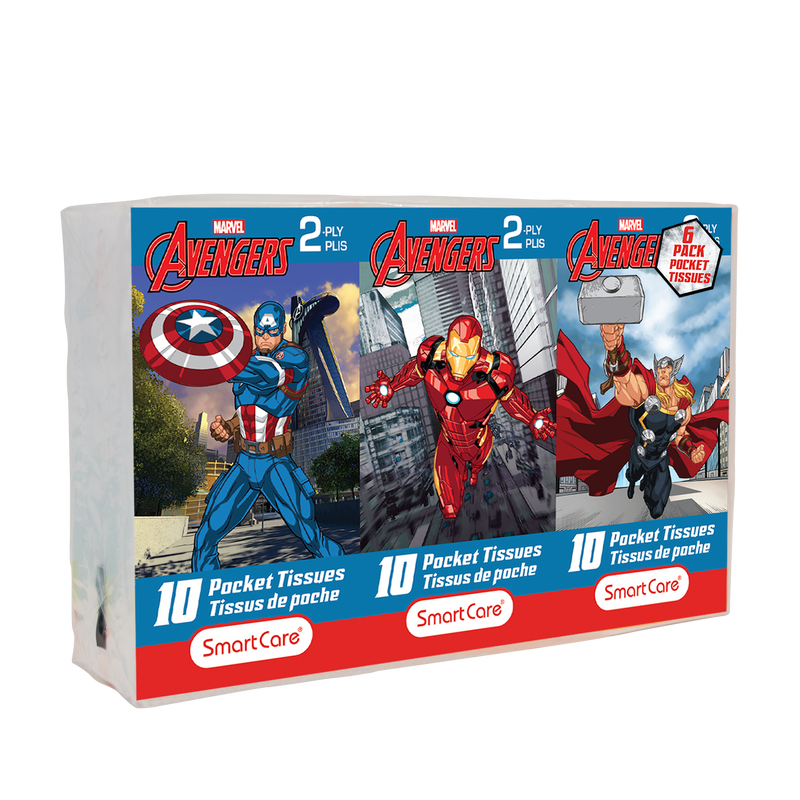 MARVEL™ Avengers Pocket Tissue (6 Pack)