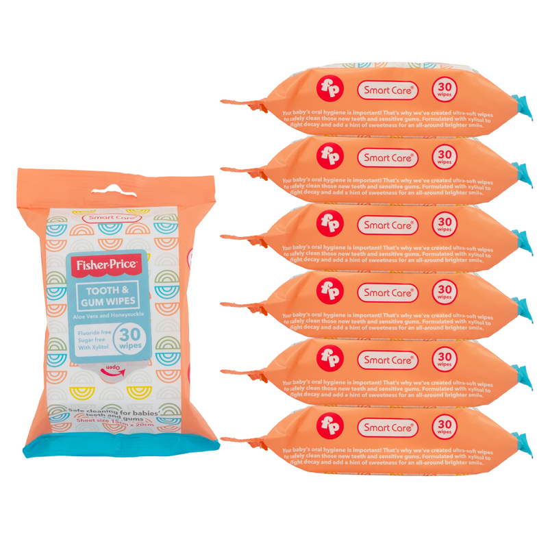 Fisher-Price Tooth & Gum Wipes - (3/6 Pack)