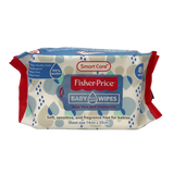 Fisher-Price 99% Water Baby Wipes 80 Count - (6/12 Pack)