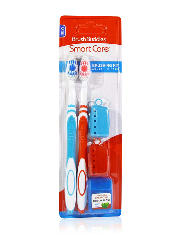 Smart Care Adult Brushing Kit 2 Pack - Smart Care