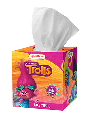 Smart Care Trolls Tissue Box - Smart Care