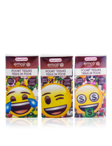 Smart Care Emoji Pocket Facial Tissues 6 Pack - Smart Care