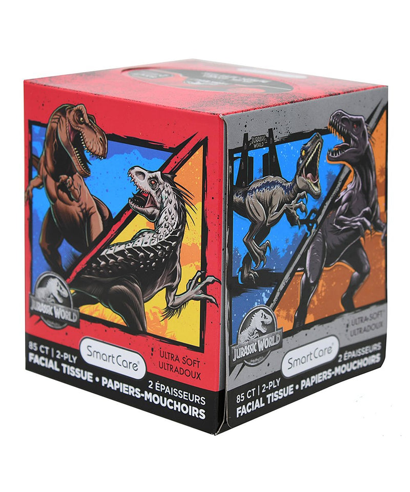 Jurassic World Tissue Box - 85 Count 2 Ply