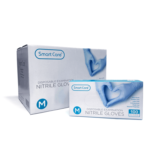 Smart Care Nitrile Gloves (Medium)