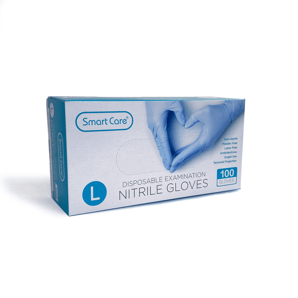 Smart Care Nitrile Gloves - Large